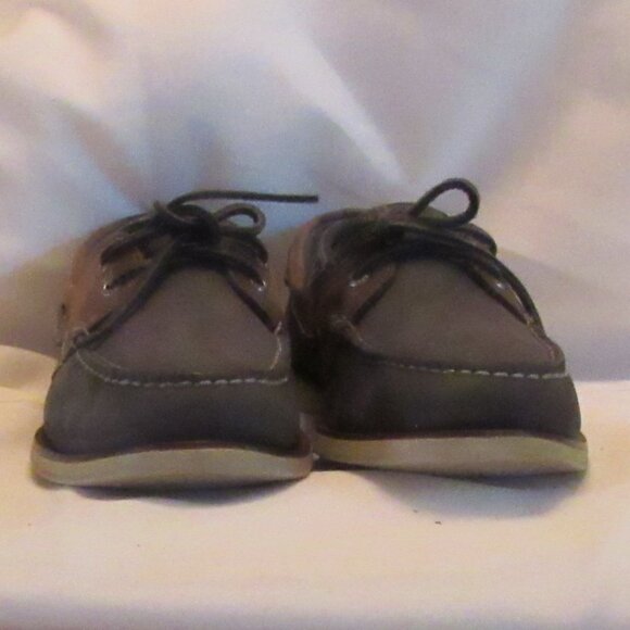 Sperry Top-Sider GOLD CUP Blue/Brown Men's 2-Eye Camino Boat Shoe Size 11 - Picture 2 of 12